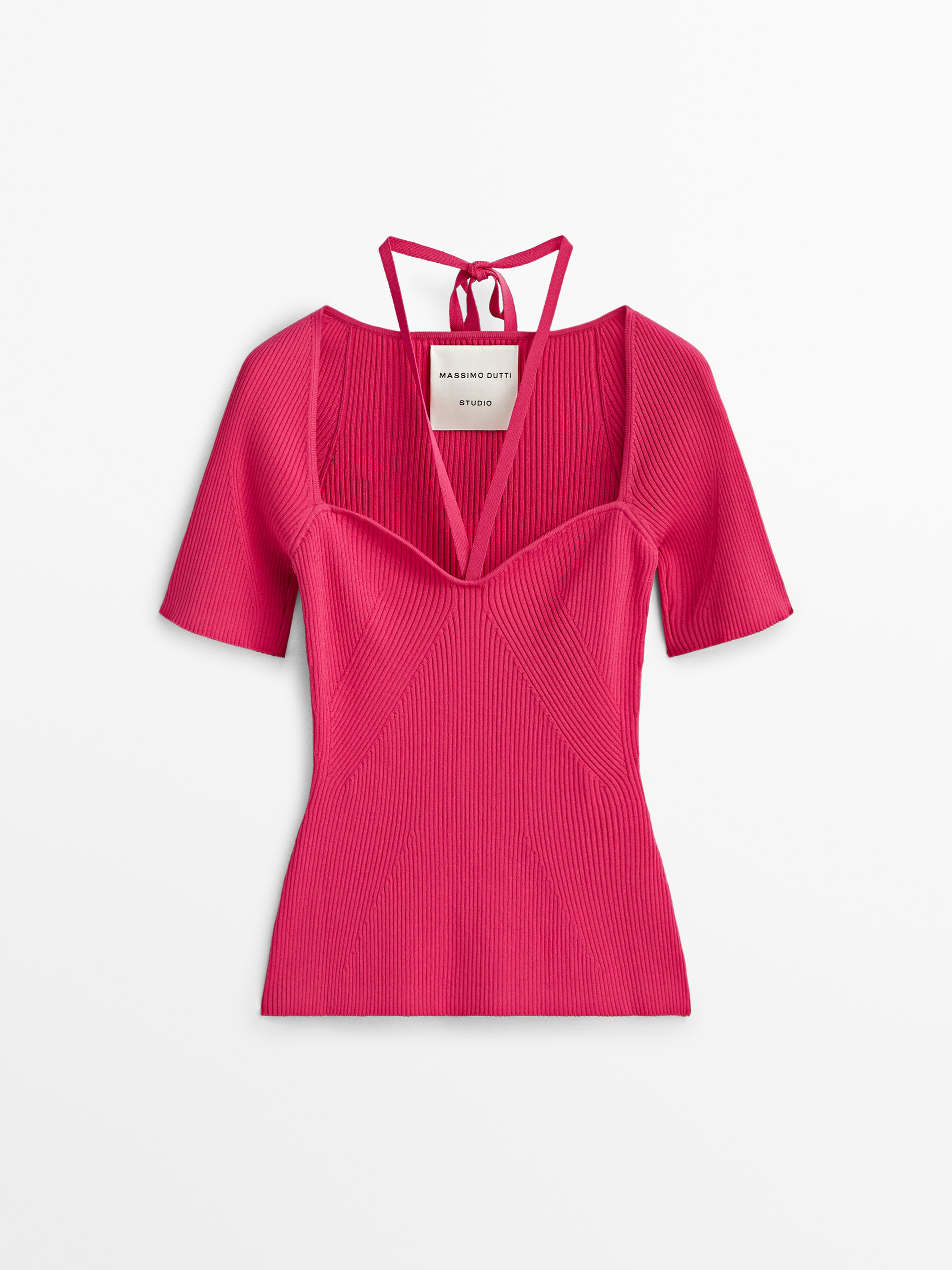 

Блуза женская Massimo Dutti 09008953630 розовая S, 09008953630