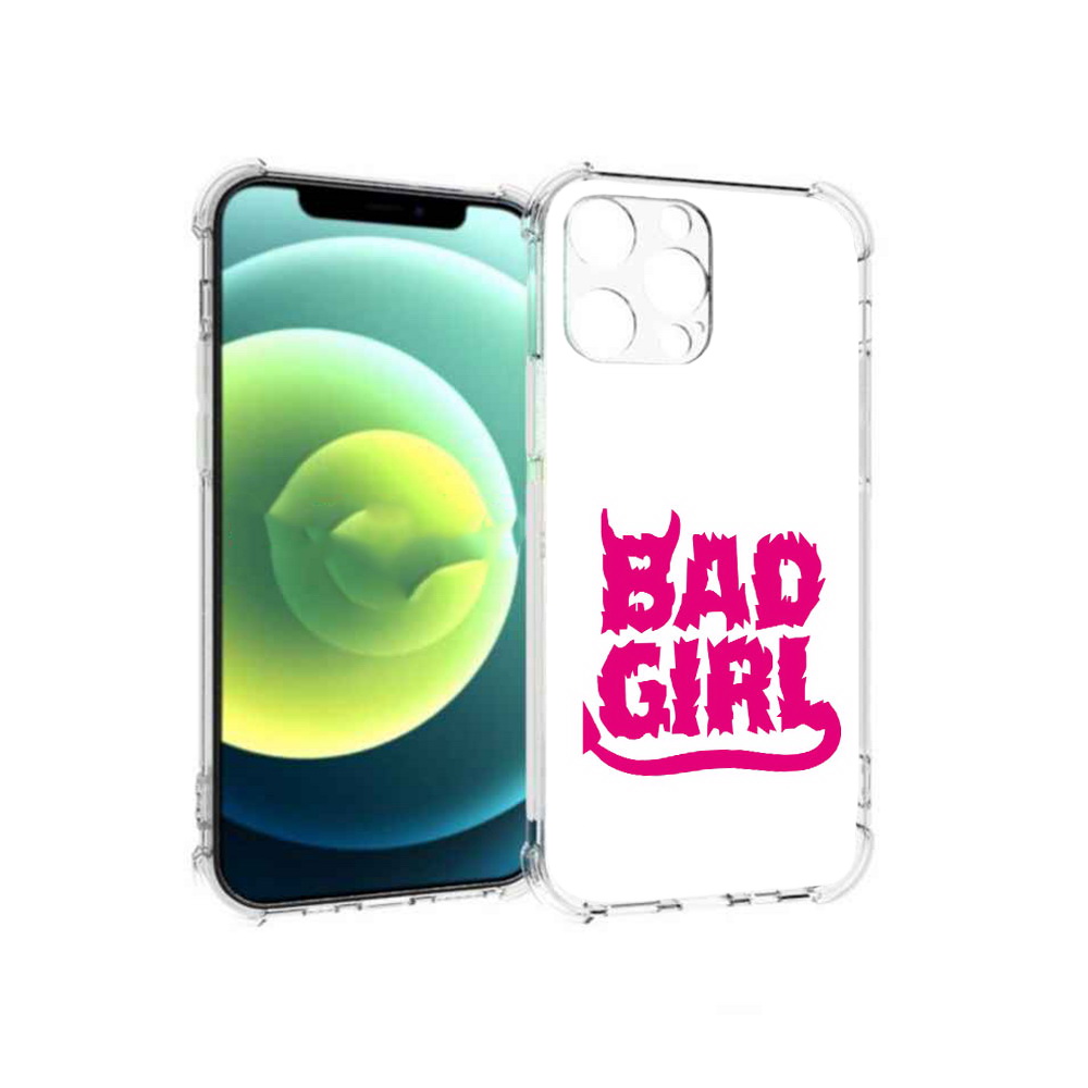 

Чехол MyPads Tocco для Apple iPhone 13 Pro плохая девочка (PT163086.612.545), Прозрачный, Tocco