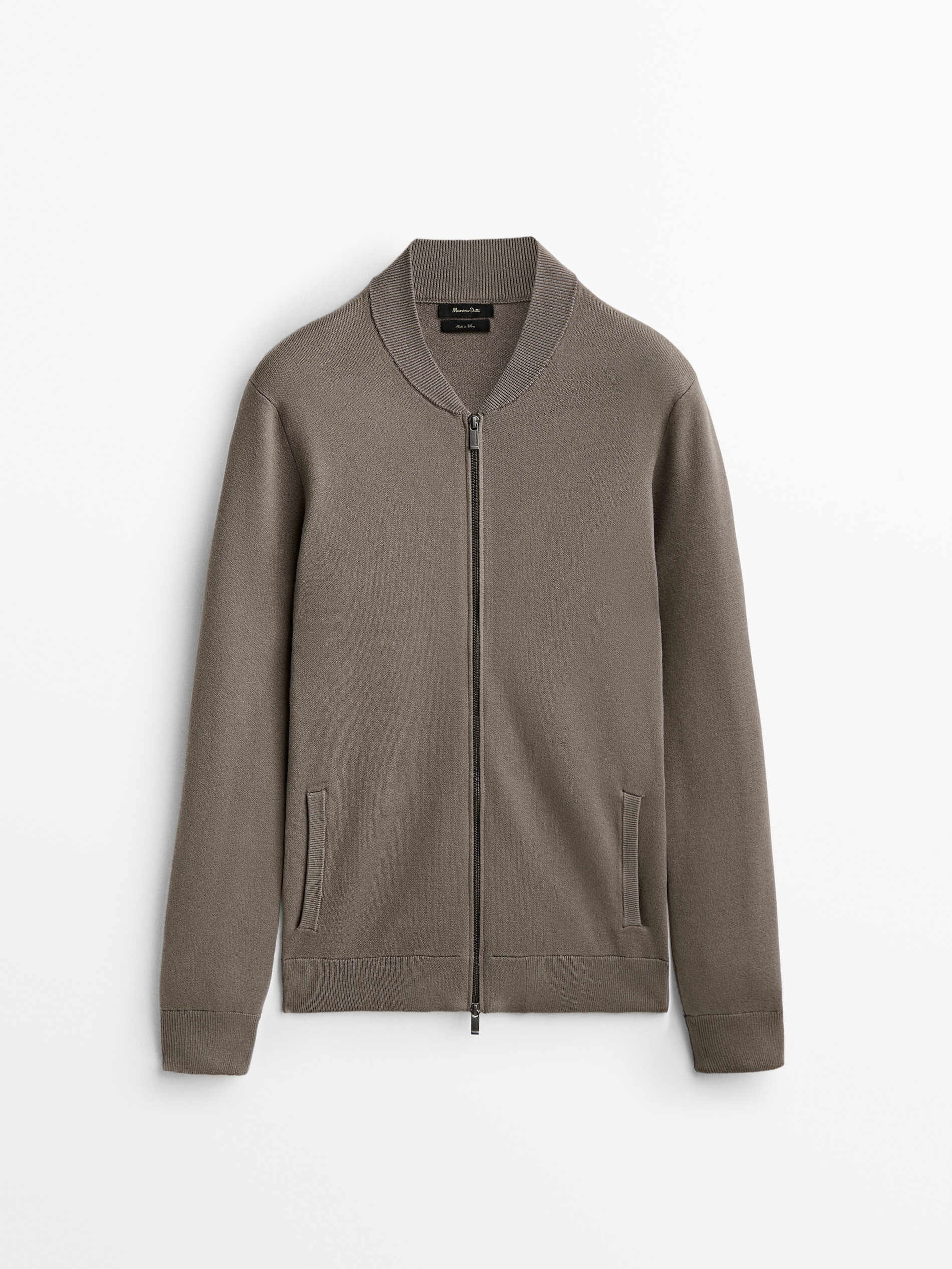 

Кардиган мужской Massimo Dutti 00943411706 бежевый XL, 00943411706