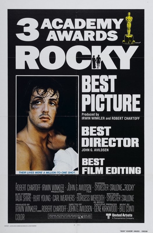 

Постер к фильму "Рокки" (Rocky) 50x70 см