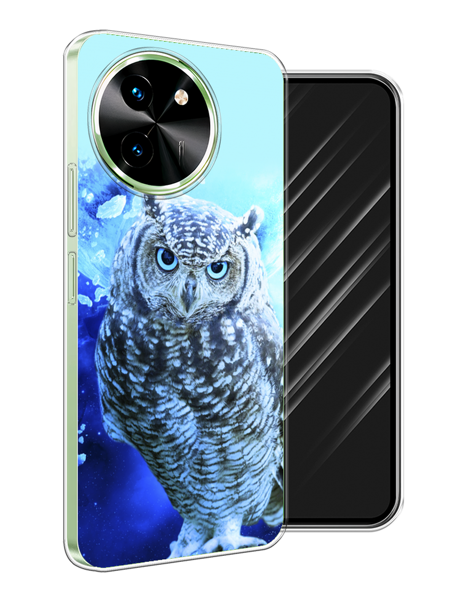 

Чехол Awog на Vivo T3x/Y38 5G "Сова арт 7", Синий;голубой, 2610650-1