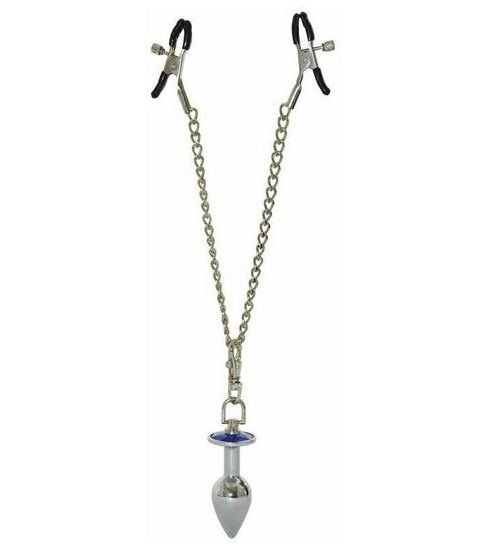 Зажимы для сосков Sitabella с анальной пробкой