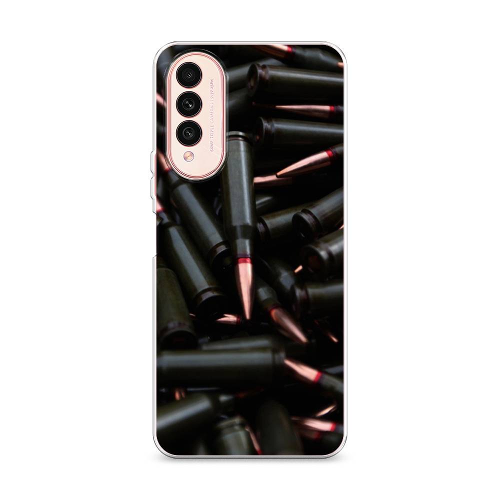 

Чехол Awog на Wiko T50 "Пули черные", Разноцветный