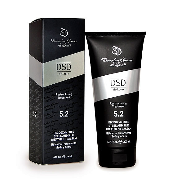 Бальзам DSD De Luxe Steel and Silk Treatment Balsam № 5.2 Восстанавливающий  200 мл согревающий бальзам warme balsam