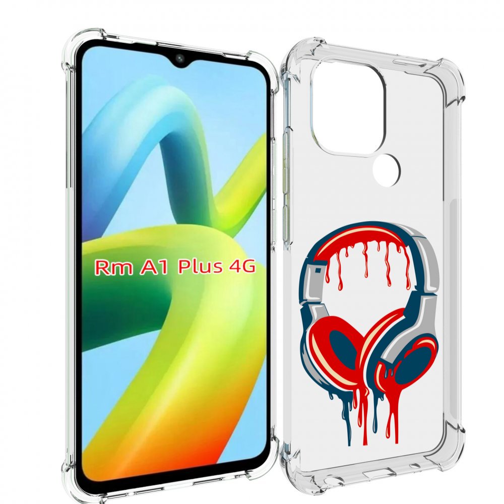 

Чехол MyPads не делай громко для Xiaomi Redmi A1 Plus +, Прозрачный, Tocco