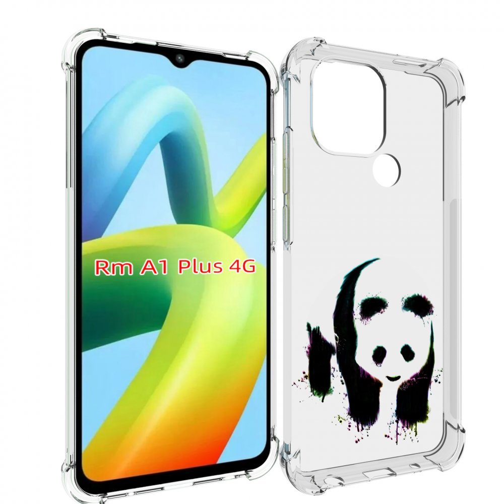

Чехол MyPads панда в акварели для Xiaomi Redmi A1 Plus +, Прозрачный, Tocco