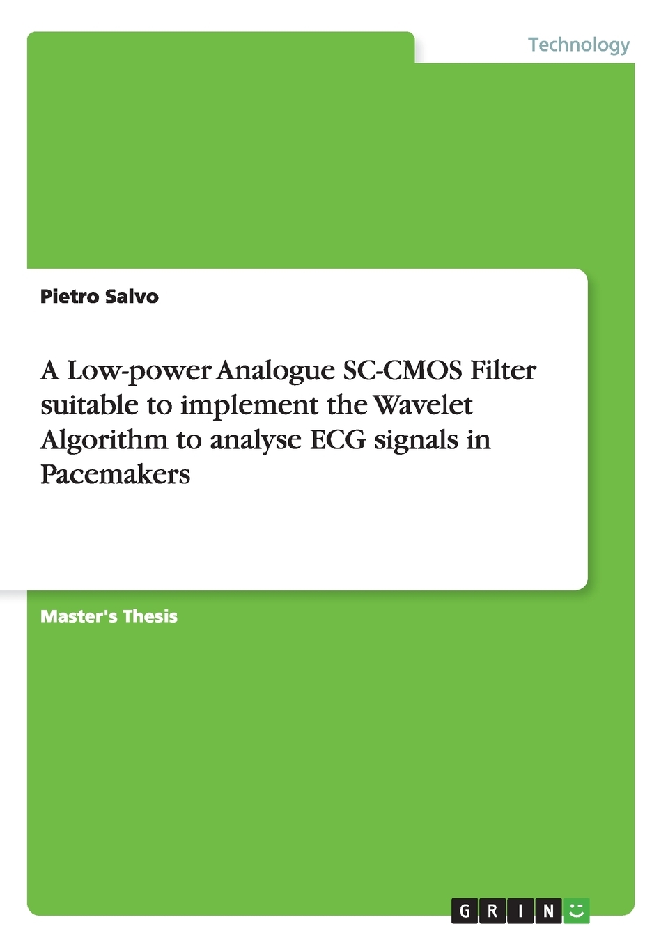 

A Low-power Analogue SC-CMOS Filter suitable to implement the Wavelet Algorithm