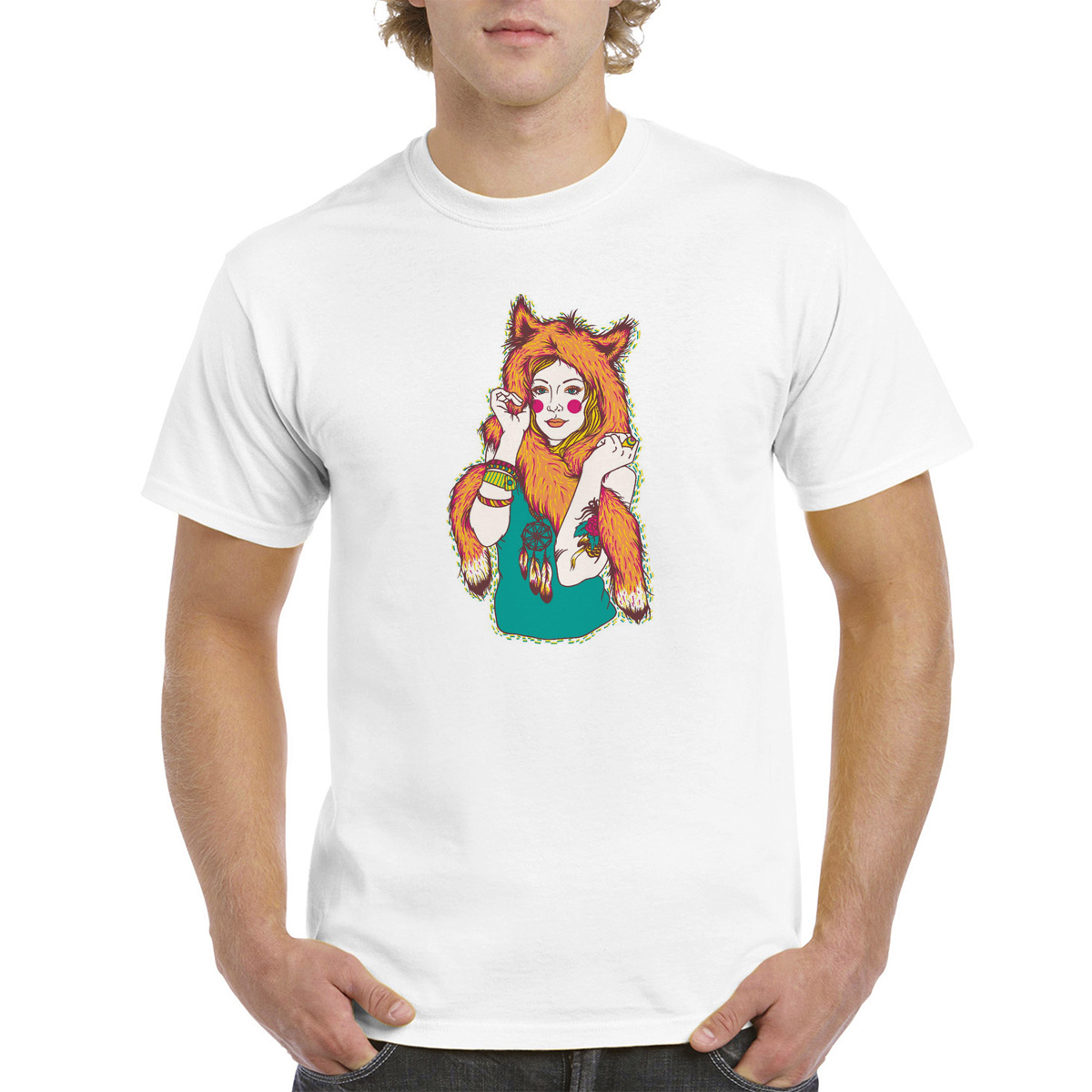 

Футболка унисекс CoolPodarok M0113603 белая 54 RU, Белый, M0113603