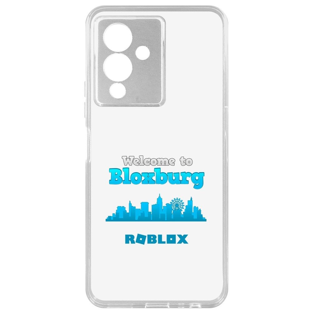Чехол-накладка Кейс Roblox-Блоксбург для Infinix Note 12 Pro 5G