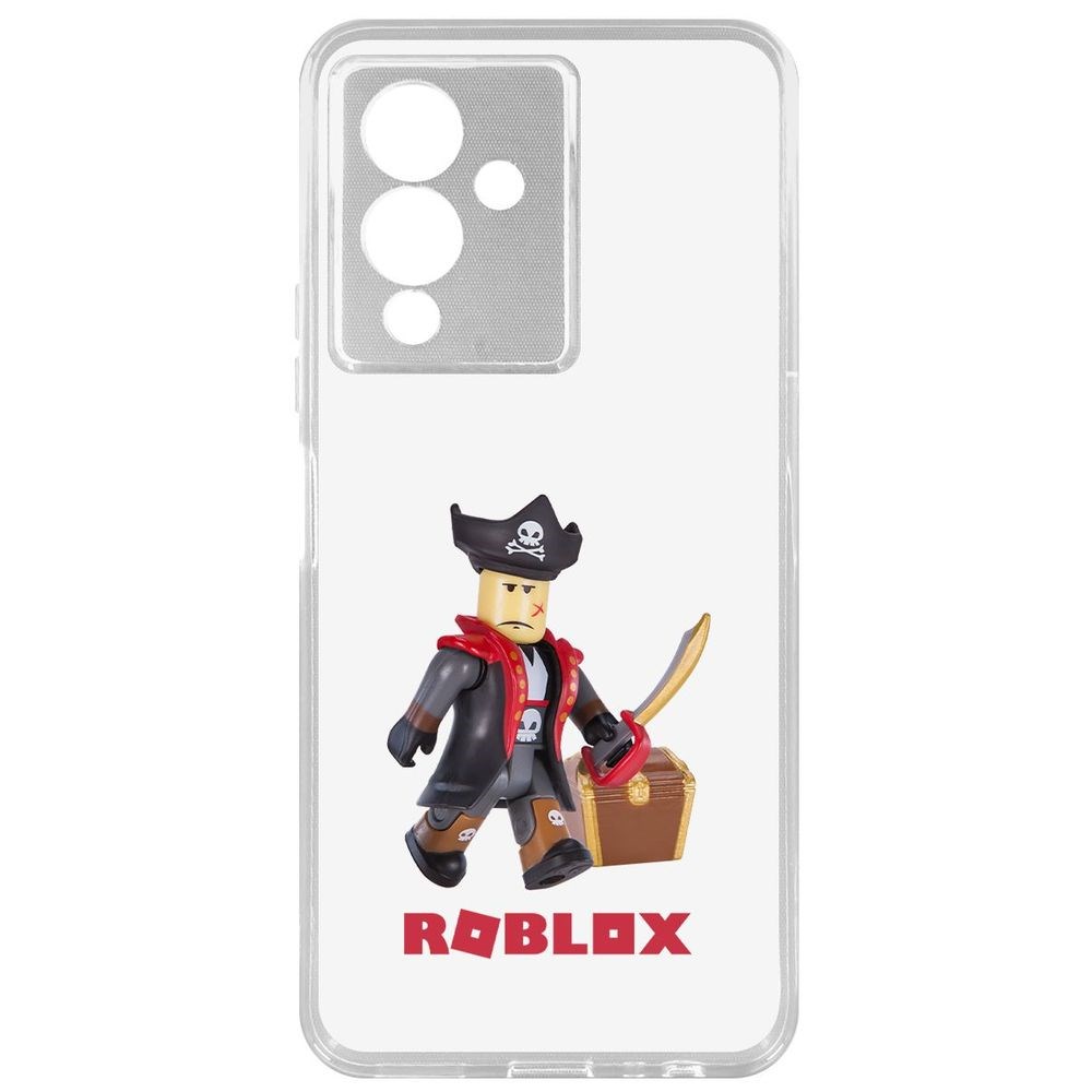 

Чехол-накладка Кейс Roblox-Капитан Ярость для Infinix Note 12 Pro 5G, Прозрачный