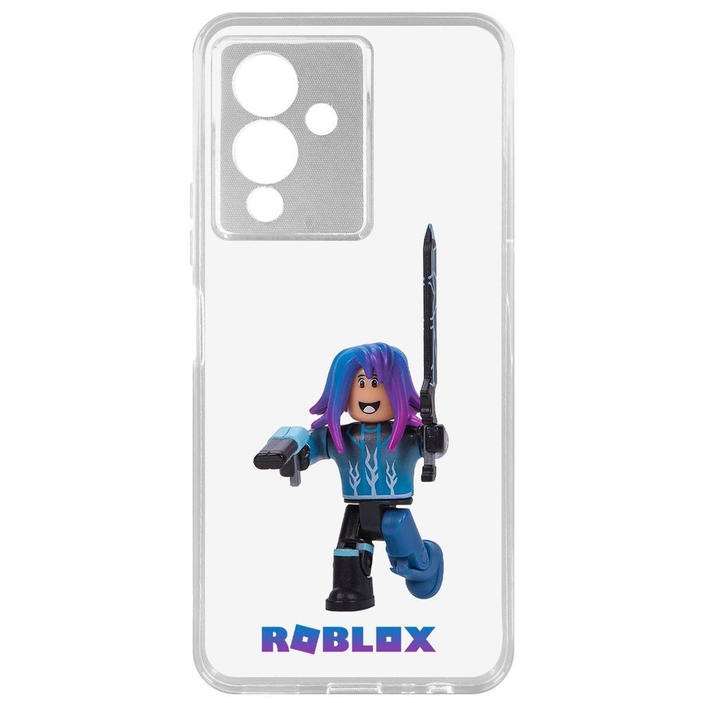 Чехол-накладка Кейс Roblox-Паркурщик для Infinix Note 12 Pro 5G