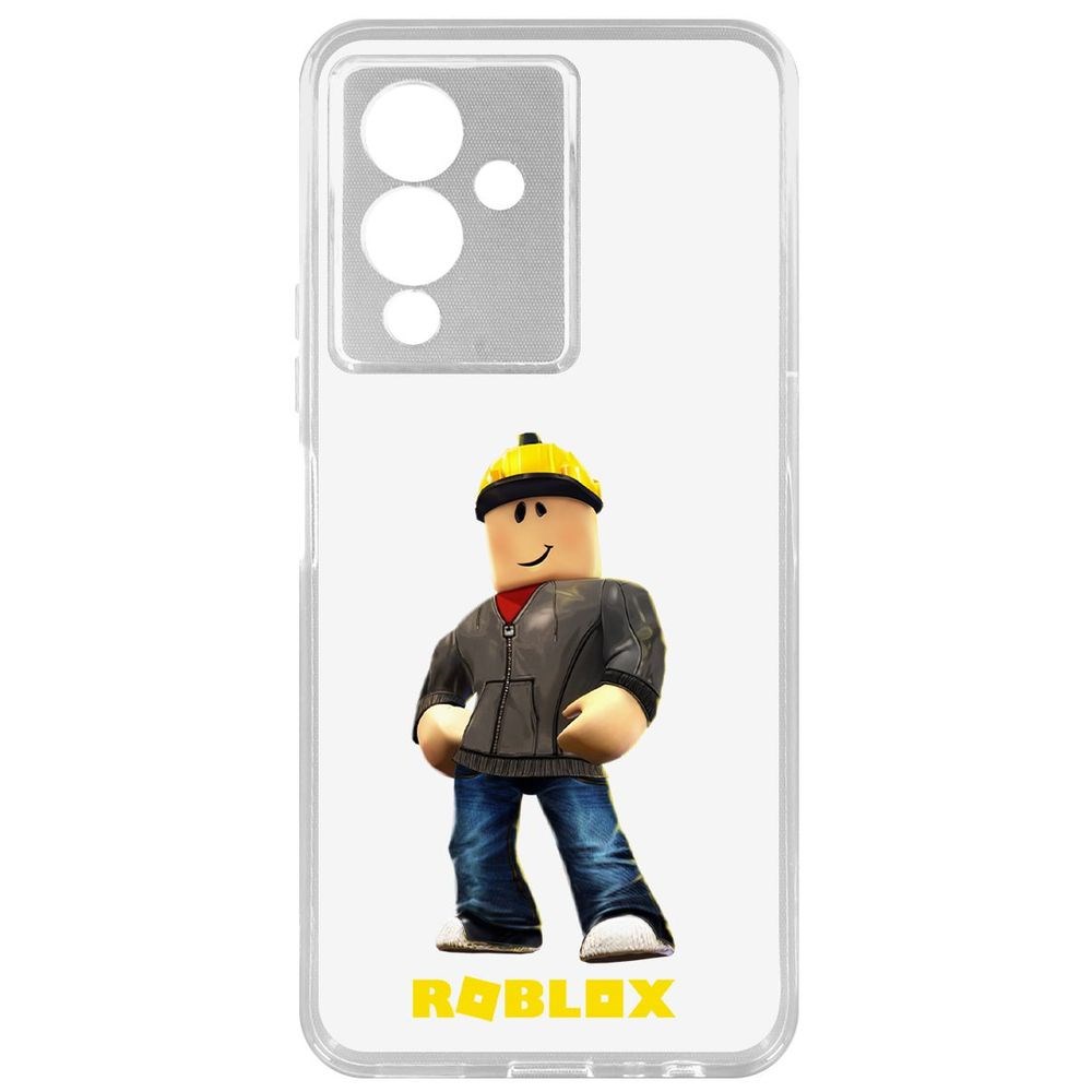 

Чехол-накладка Кейс Roblox-Строитель для Infinix Note 12 Pro 5G, Прозрачный