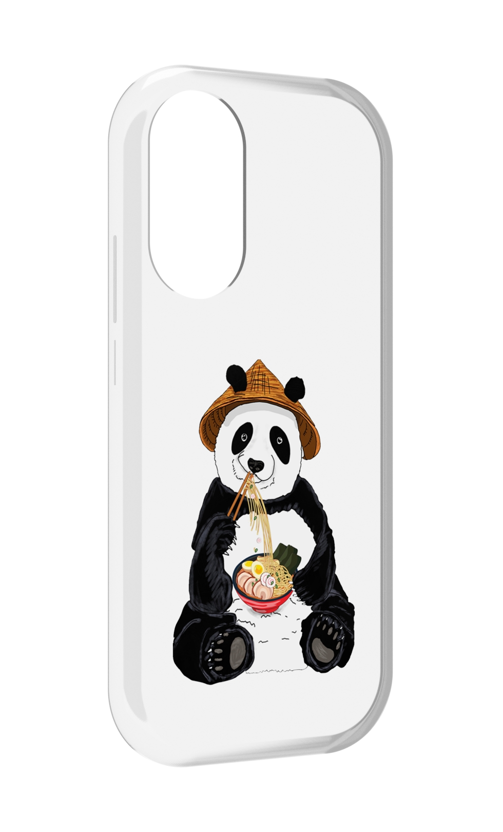 

Чехол MyPads панда-любит-лапшу для Honor X7, Прозрачный, Tocco