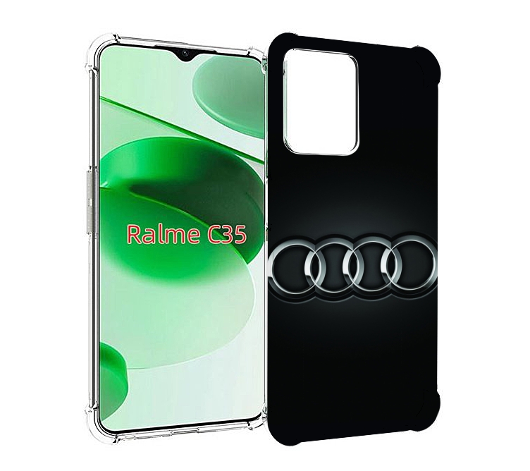 

Чехол MyPads audi 2 для Realme C35 / Narzo 50A Prime, Прозрачный, Tocco