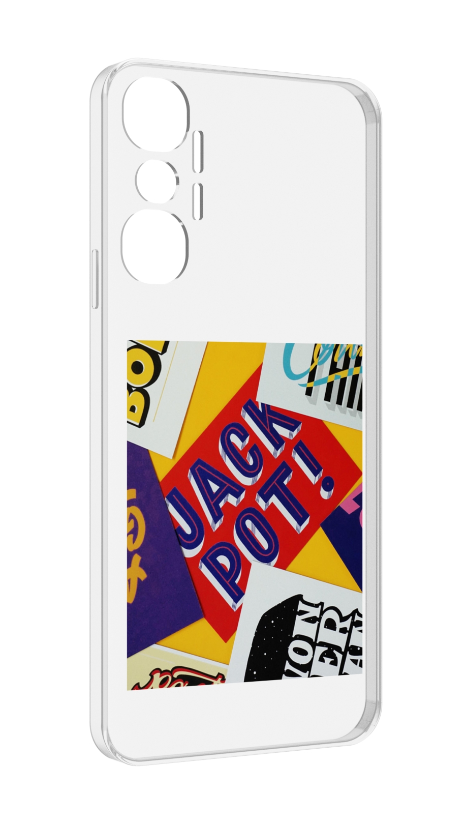

Чехол MyPads джекпот для Infinix Hot 20 4G, Прозрачный, Tocco