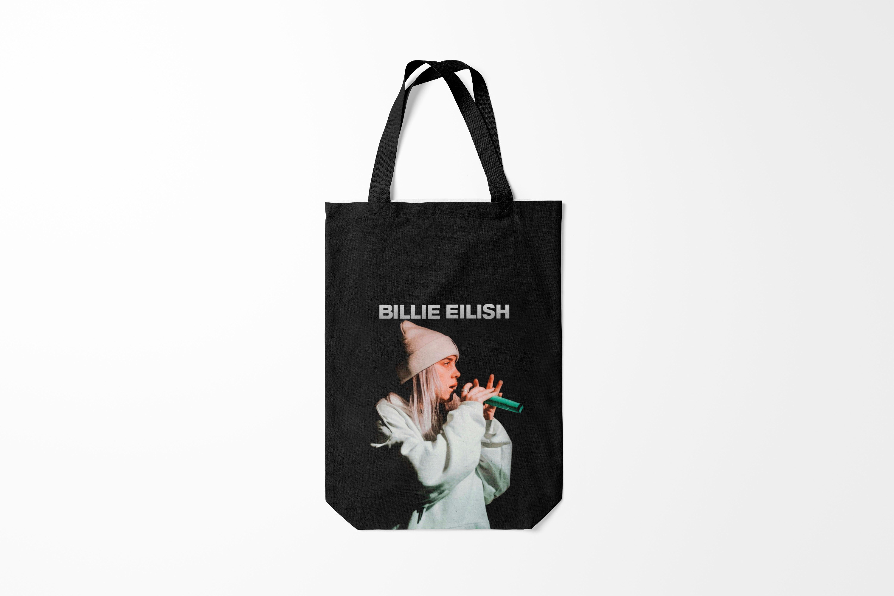 

Сумка шoппер унисекс Burnettie Billie Eilish, фиолетовый, Billie Eilish