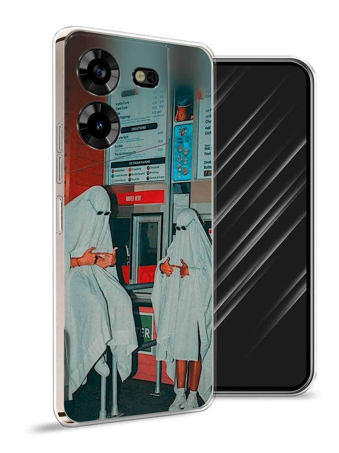 

Чехол Awog на Tecno Pova 5 "Chillin Killin", Красный, 303950-9