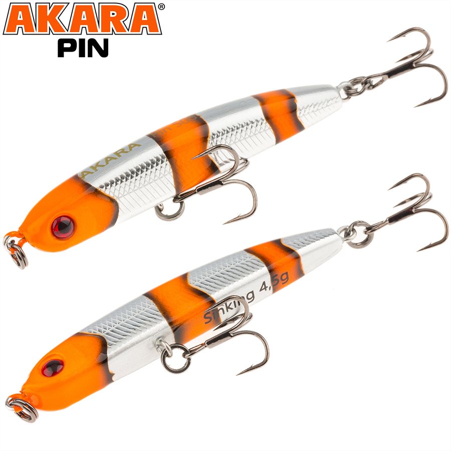 

Воблер Akara Pin 50S 4,5 гр A-71, Разноцветный, Pin