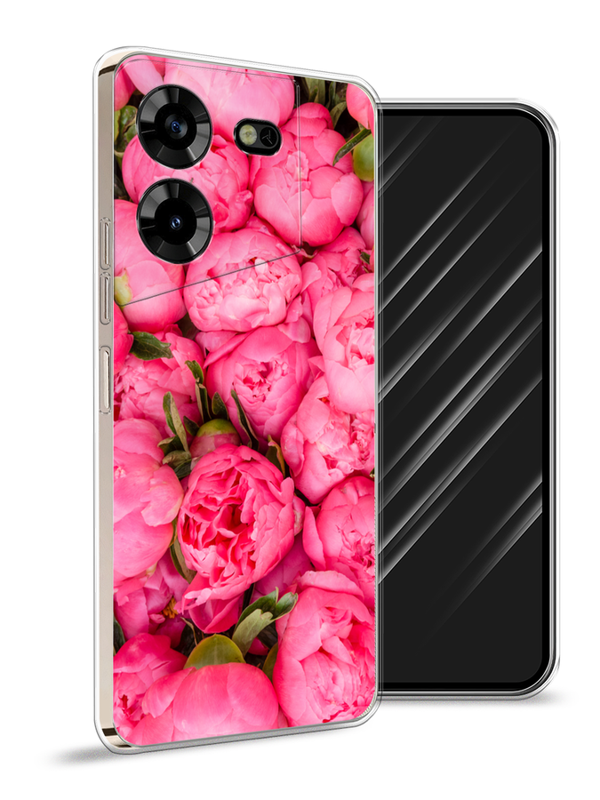 

Чехол Awog на Tecno Pova 5 "Прекрасные пионы", Разноцветный, 303950-8