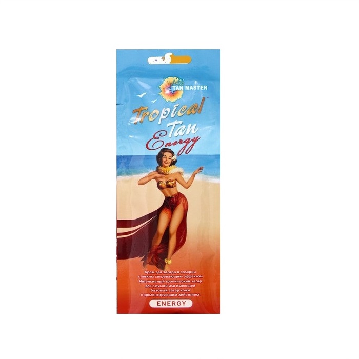 фото Крем для загара в солярии tan master tropical tan energy, 15 мл