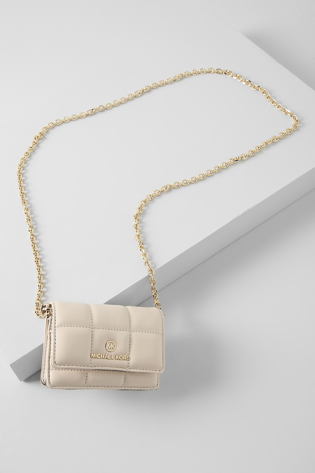 

Сумка кросс-боди женская Michael Kors 34H1LT9N0L бежевая, Бежевый, 34H1LT9N0L