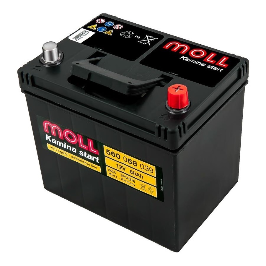 

Аккумулятор MOLL Kamina 60JR