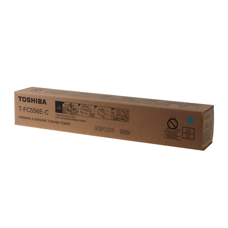 

Картридж для лазерного принтера Toshiba T-FC556EC (6AK00000424), голубой, оригинал