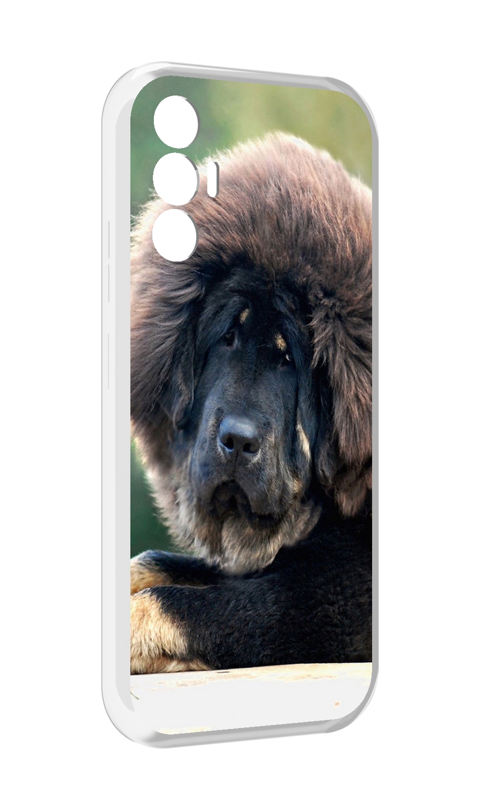 

Чехол MyPads тибетскии мастиф для Tecno Pova 3, Прозрачный, Tocco