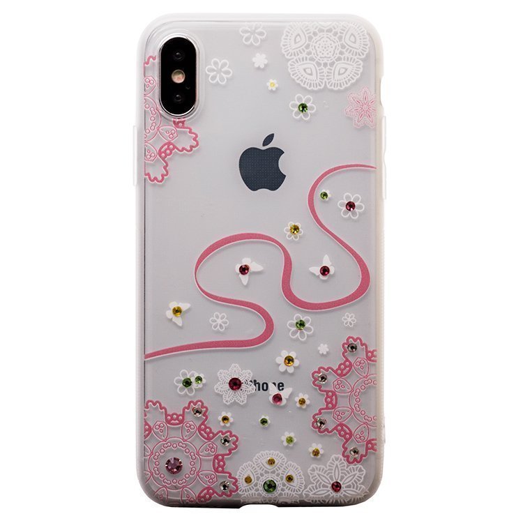 

Чехол iPhone X, iPhone Xs силиконовый (рис. 118/008), Прозрачный, iPhone X