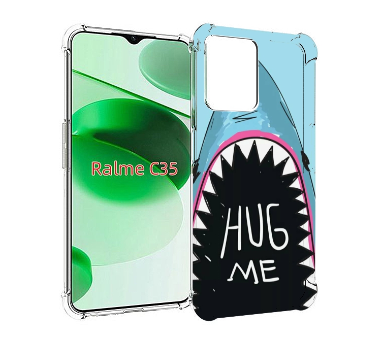 

Чехол MyPads внутри меня для Realme C35 / Narzo 50A Prime, Прозрачный, Tocco