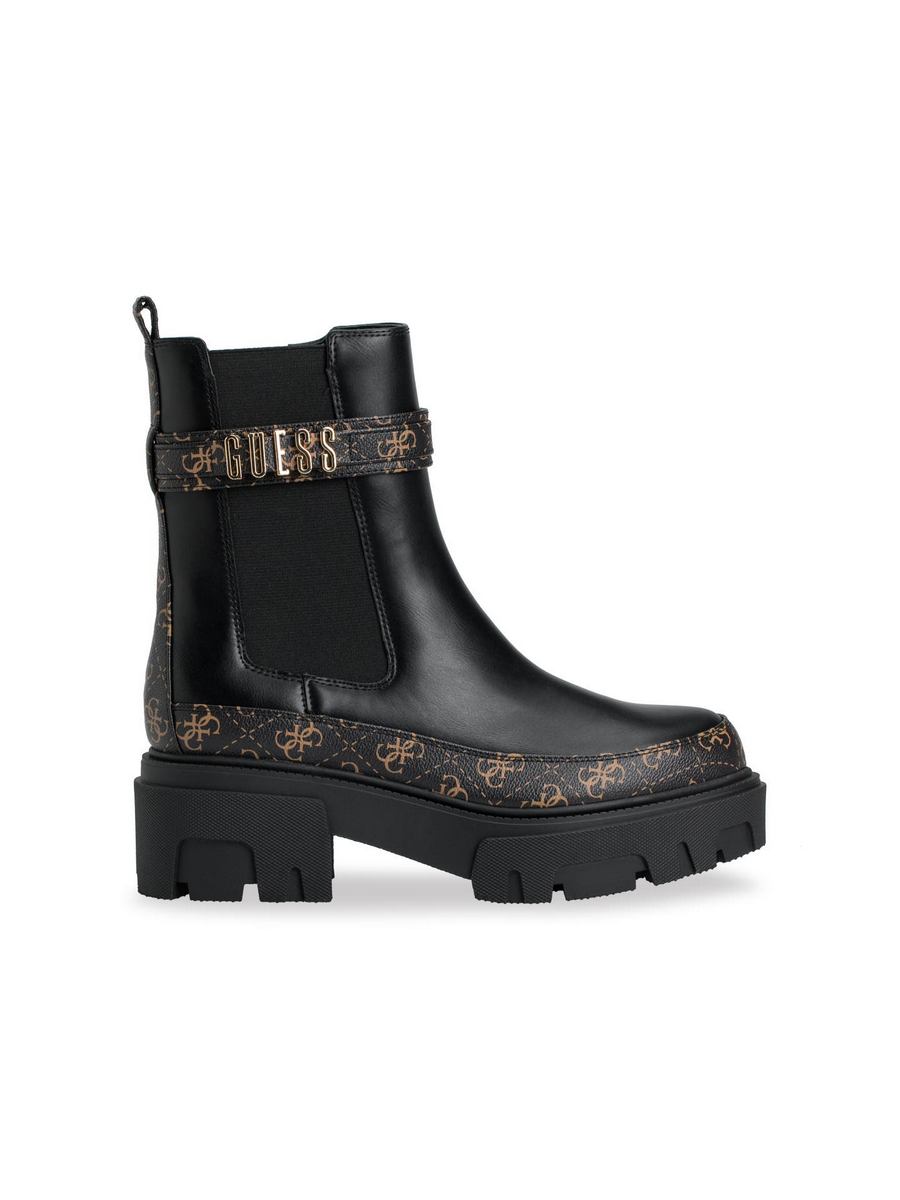 

Полусапоги женские Guess 001420291 черные 37 EU, Черный, 001420291