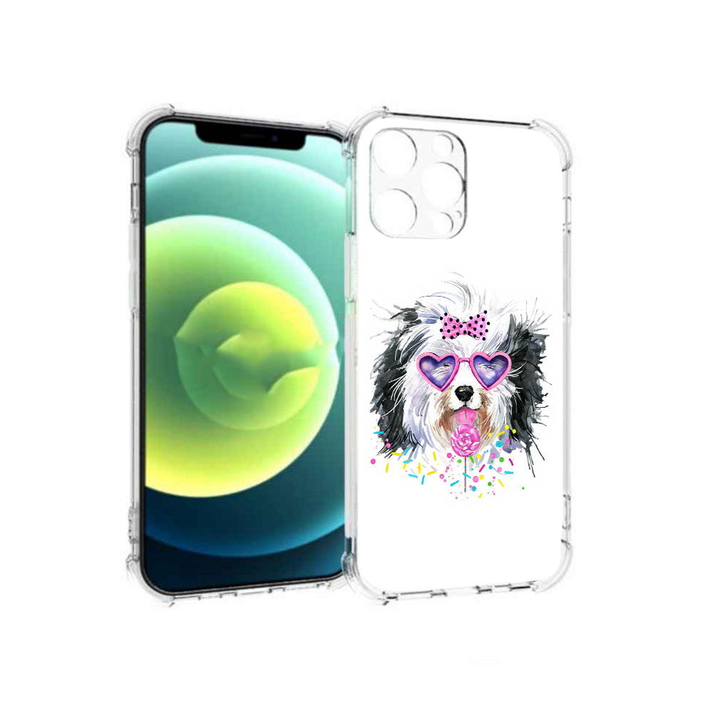 

Чехол MyPads Tocco для Apple iPhone 13 Pro пушистик (PT163086.612.559), Прозрачный, Tocco