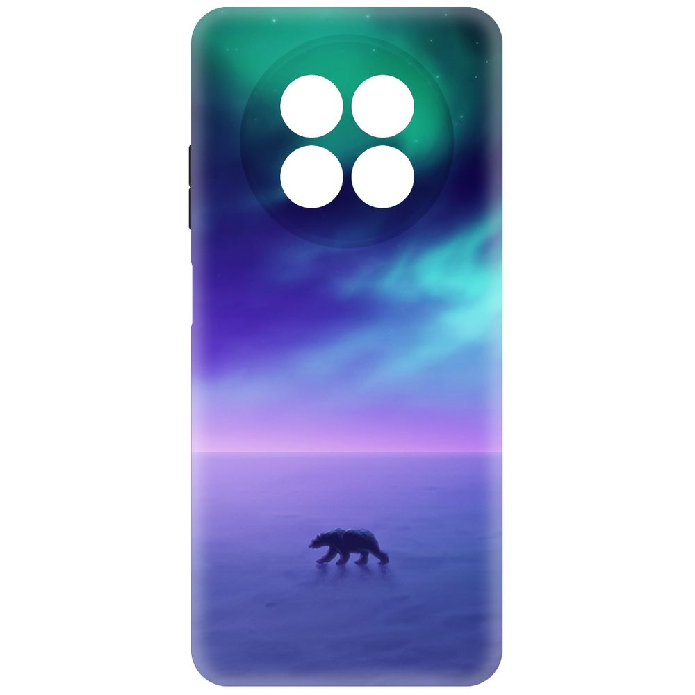 

Чехол-накладка Krutoff Soft Case Северное Сияние для Realme 12 5G черный