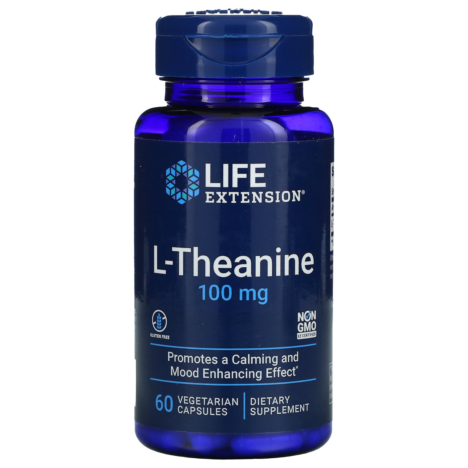 

Аминокислота Life Extension L-Theanine (L-теанин) 100 мг 60 капсул