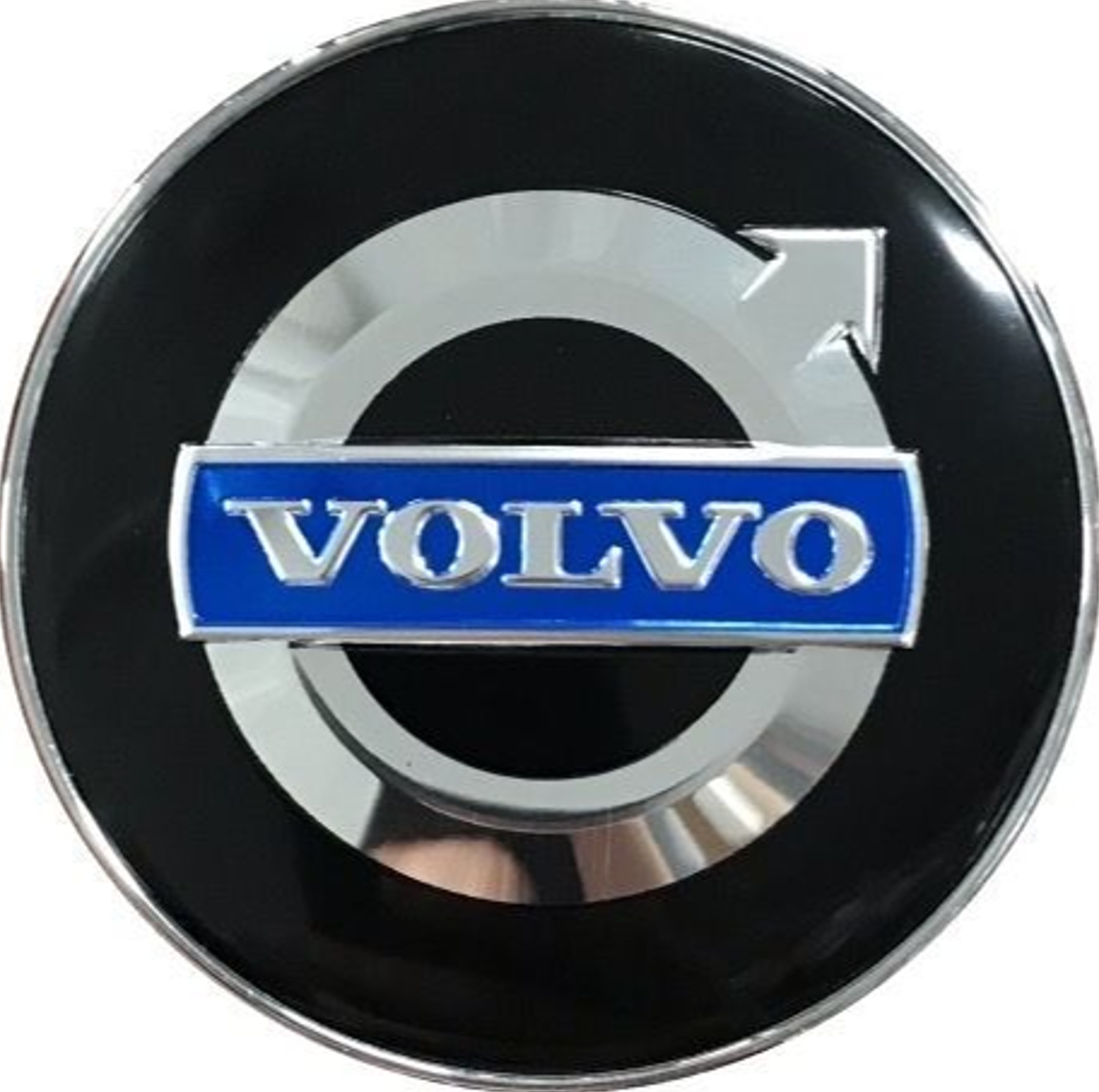 

Колпачки-заглушки на литые диски Volvo 4 шт., Черный, Автоаксессуары_39939494858