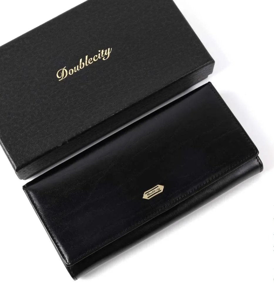 

Кошелек женский Doublecity 027-DC280-100A черный, DC100