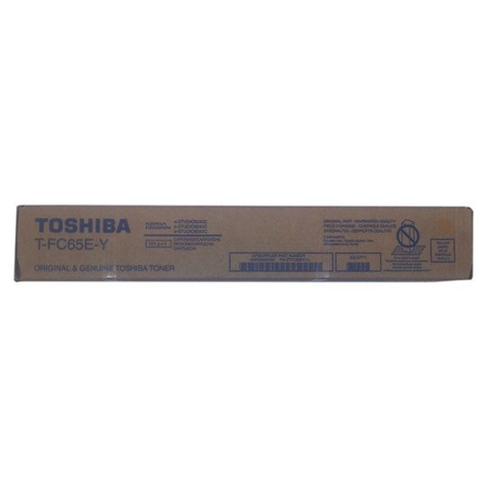 

Картридж для лазерного принтера Toshiba T-FC65EY (6AK00000185), желтый, оригинал