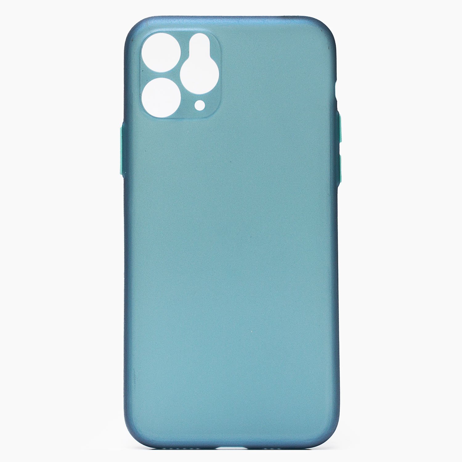 

Чехол iPhone 11 Pro пластиковый матовый <прозрачно-синий>, iPhone 11 Pro