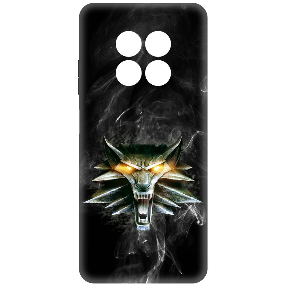 

Чехол-накладка Krutoff Soft Case Ведьмак. Школа Волка для Realme 12 5G черный