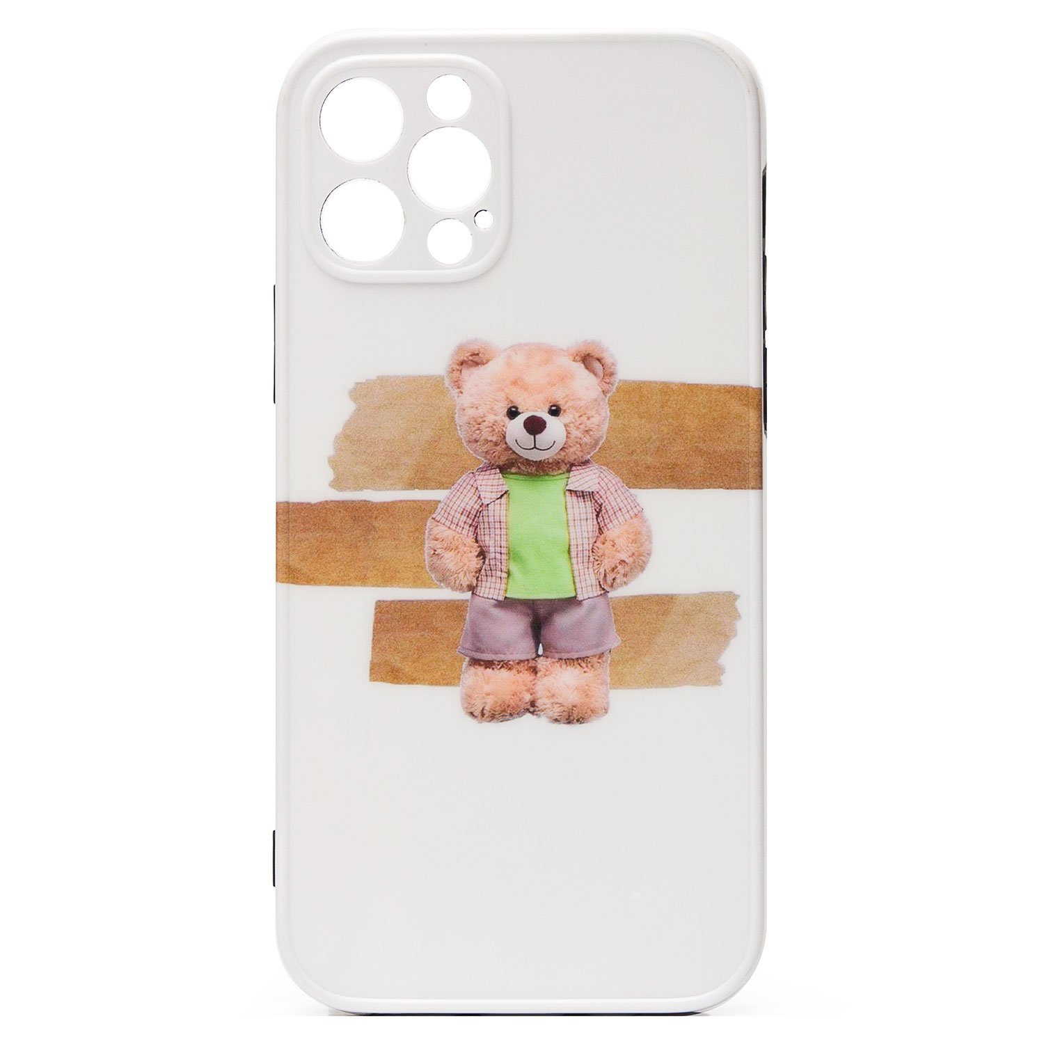 

Чехол iPhone 12 Pro Max пластиковый (рис. 056/005), Белый, iPhone 12 Pro Max