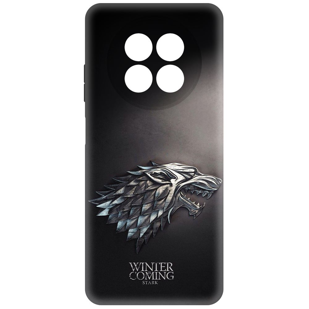 

Чехол-накладка Krutoff Soft Case Игра Престолов. Зима Близко для Realme 12 5G черный