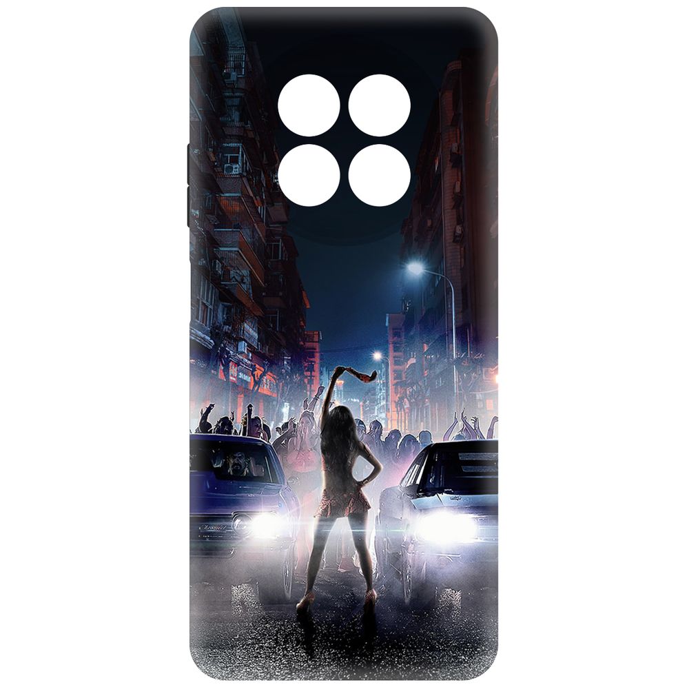 

Чехол-накладка Krutoff Soft Case Форсаж. Стритрейсинг для Realme 12 5G черный