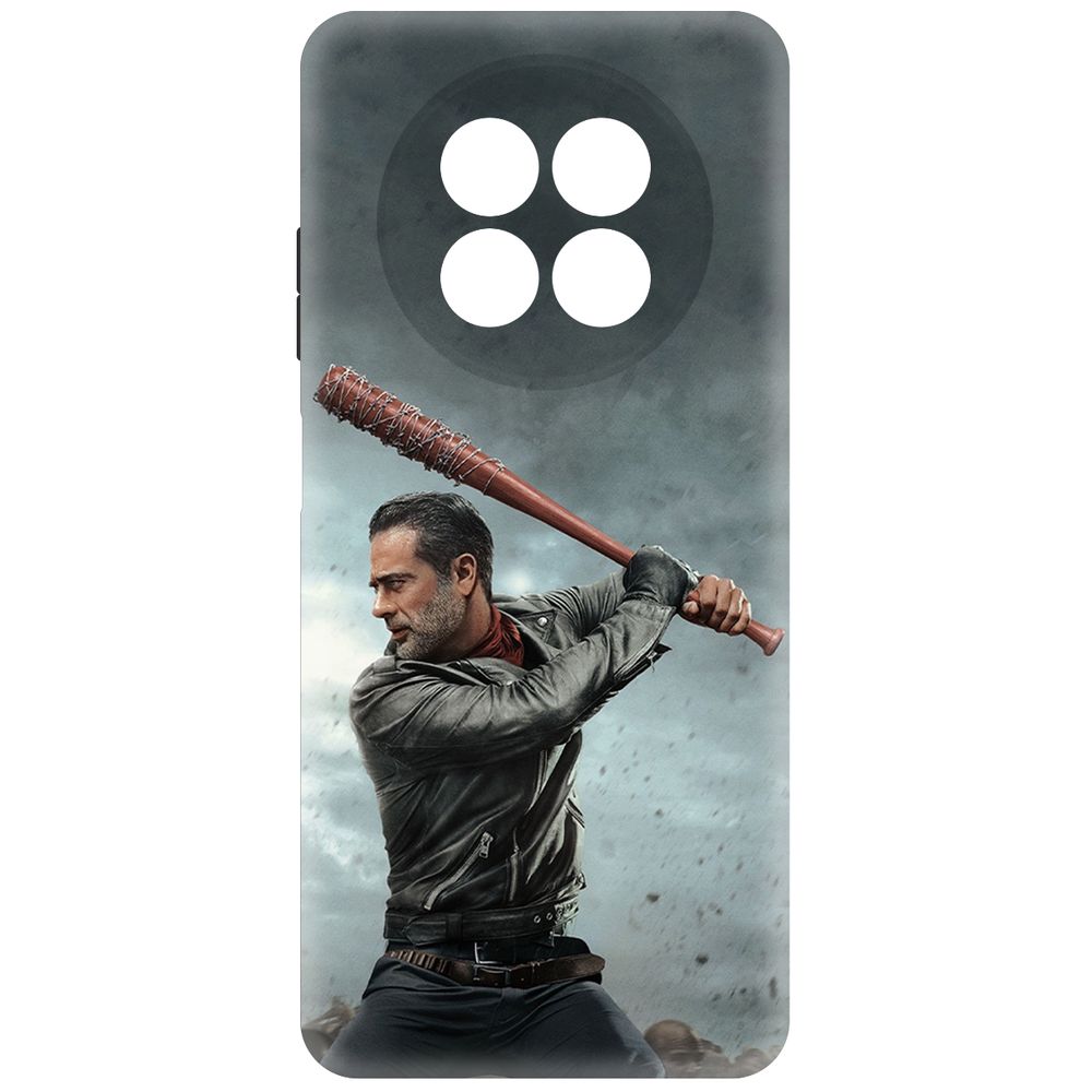 

Чехол-накладка Krutoff Soft Case Ходячие мертвецы. Ниган для Realme 12 5G черный