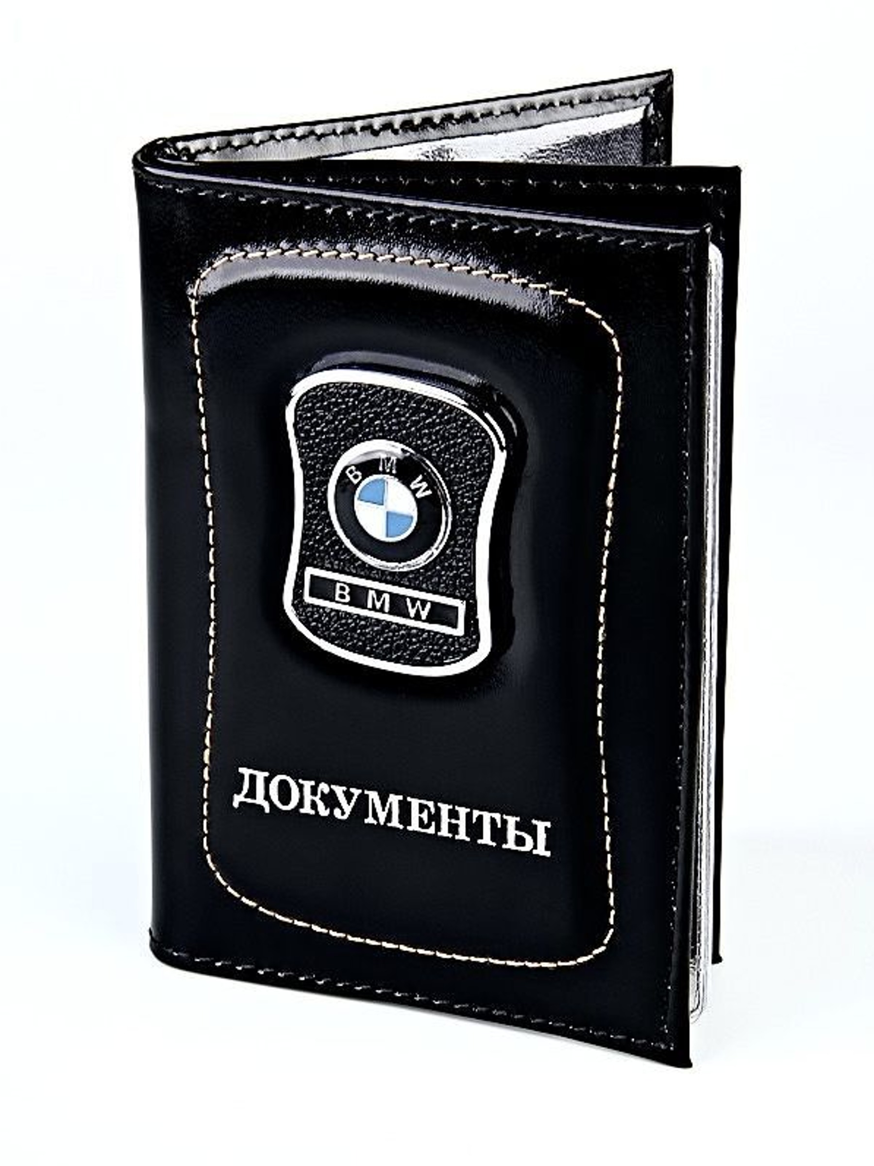 

Обложка для автодокументов унисекс NoBrand 359 черная, 359