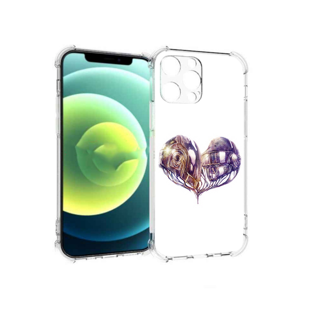 

Чехол MyPads Tocco для Apple iPhone 13 Pro сердце абстракция (PT163086.612.596), Прозрачный, Tocco
