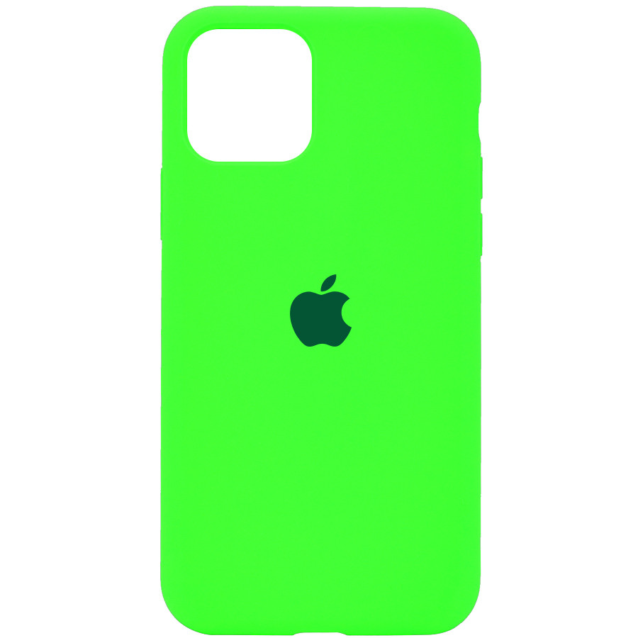 фото Чехол для apple iphone 11 pro max silicone case (ярко-салатовый) storex24