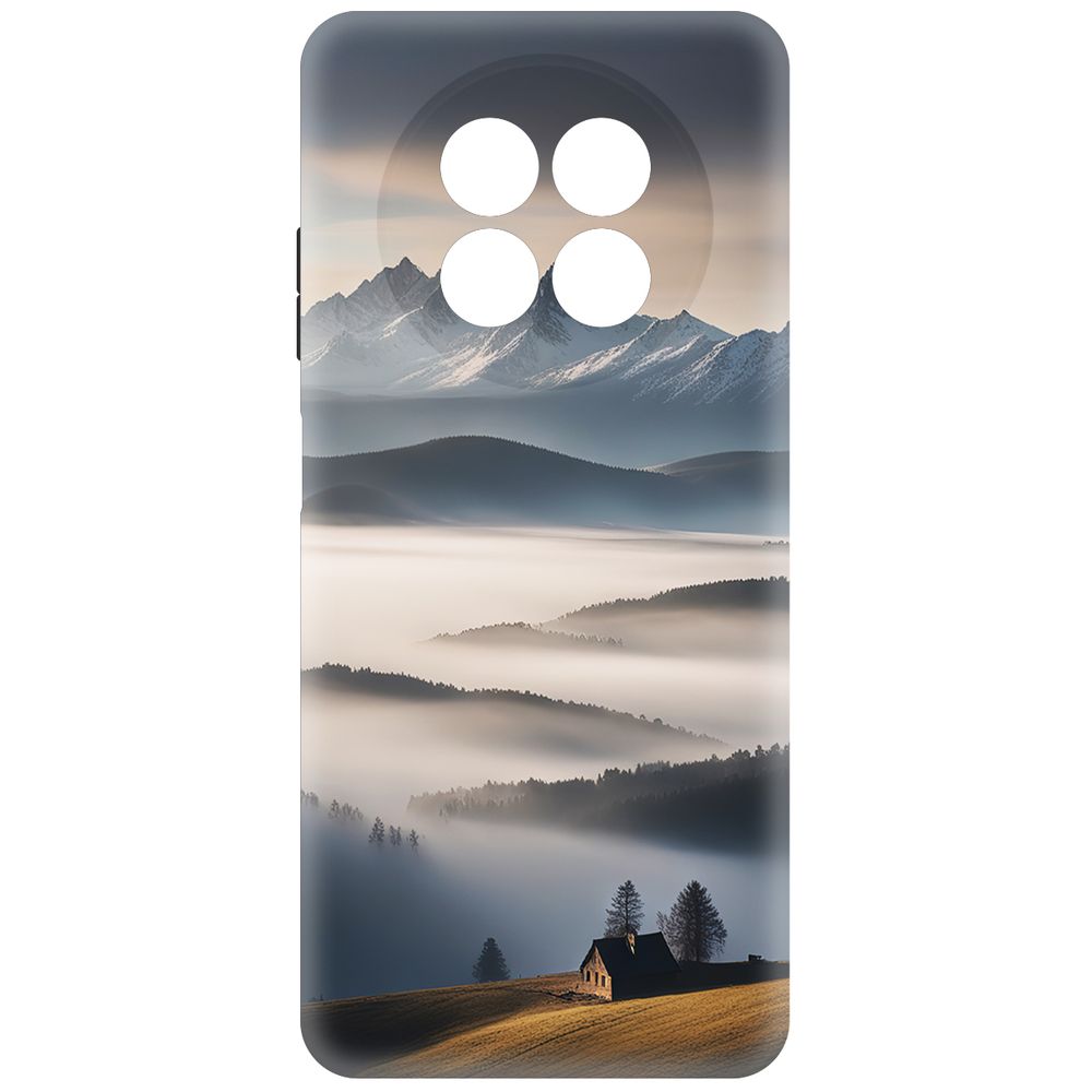 

Чехол-накладка Krutoff Soft Case Туман для Realme 12 5G черный