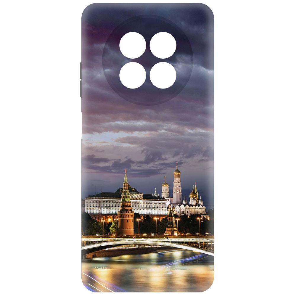 

Чехол-накладка Krutoff Soft Case Россия, Московский Кремль для Realme 12 5G черный