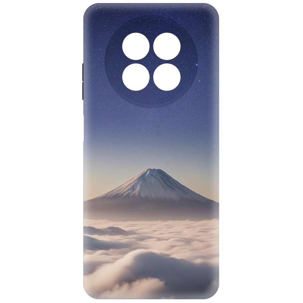 

Чехол-накладка Krutoff Soft Case Япония, Фудзияма для Realme 12 5G черный