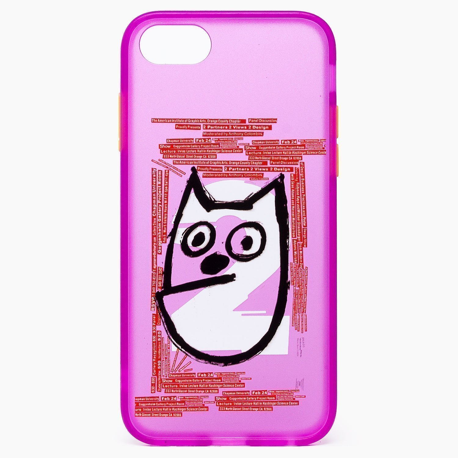 

Чехол iPhone 6, iPhone 6s пластиковый (рис. 046/02) <фиолетовый>, iPhone 6